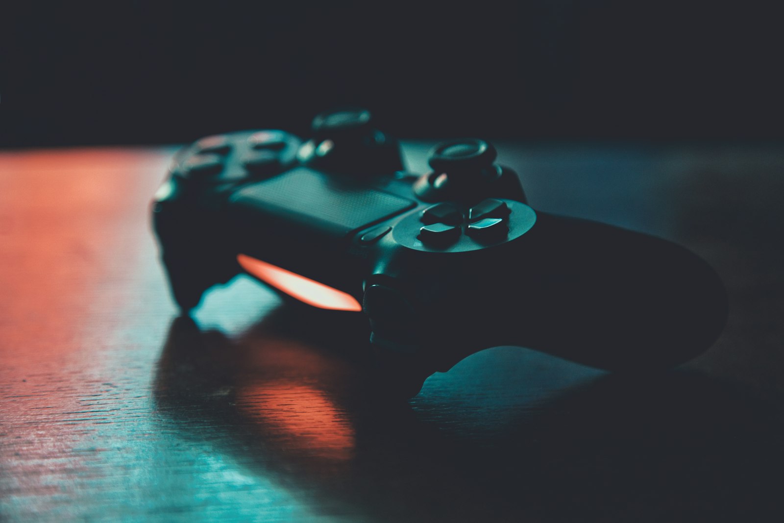 Game controller in low light
